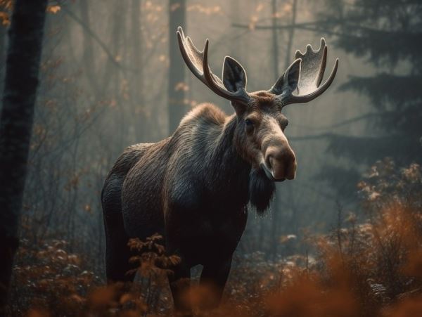 В Мордовии охотник застрелил лося и бросил его в лесу из-за опаски